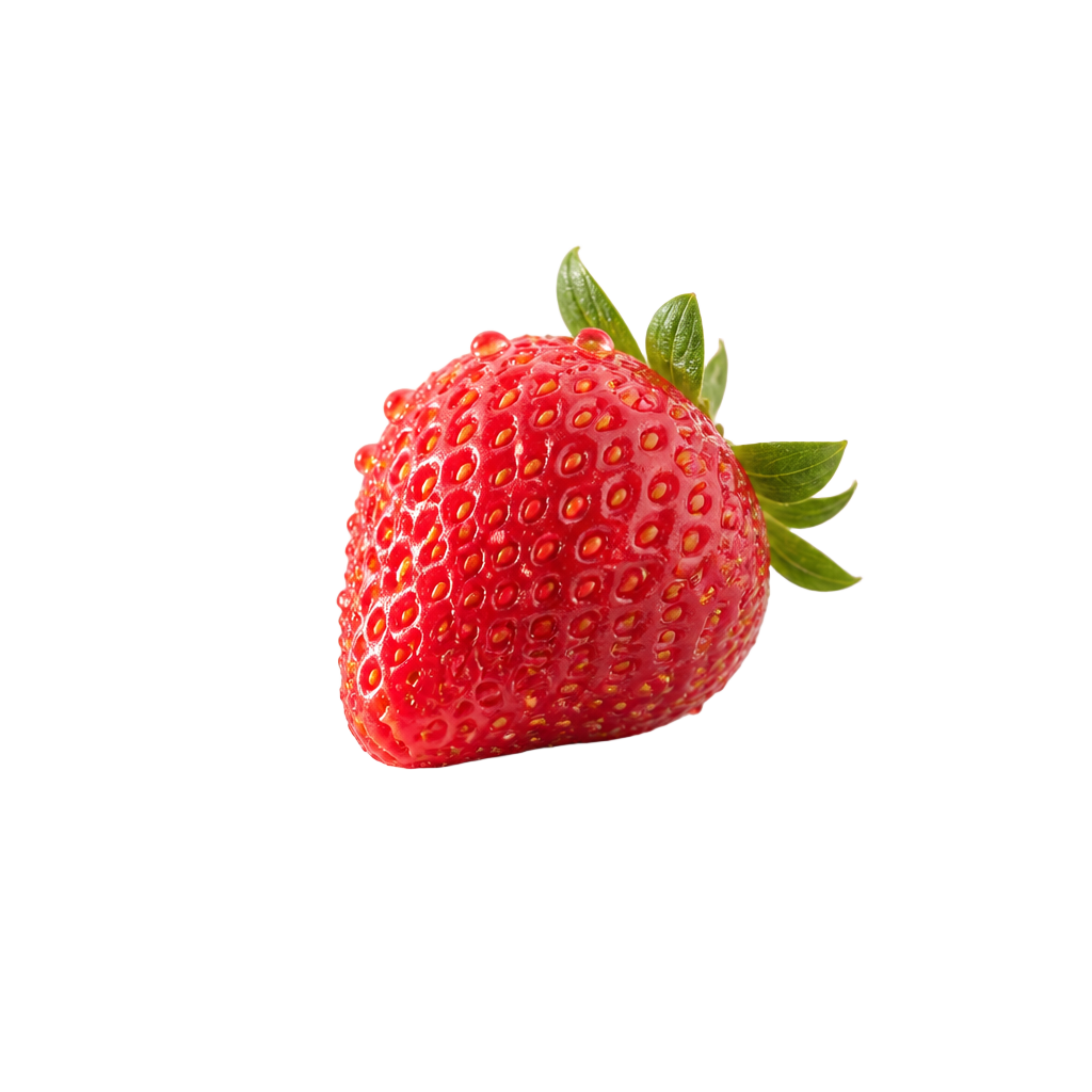 Morango decorativo da oferta